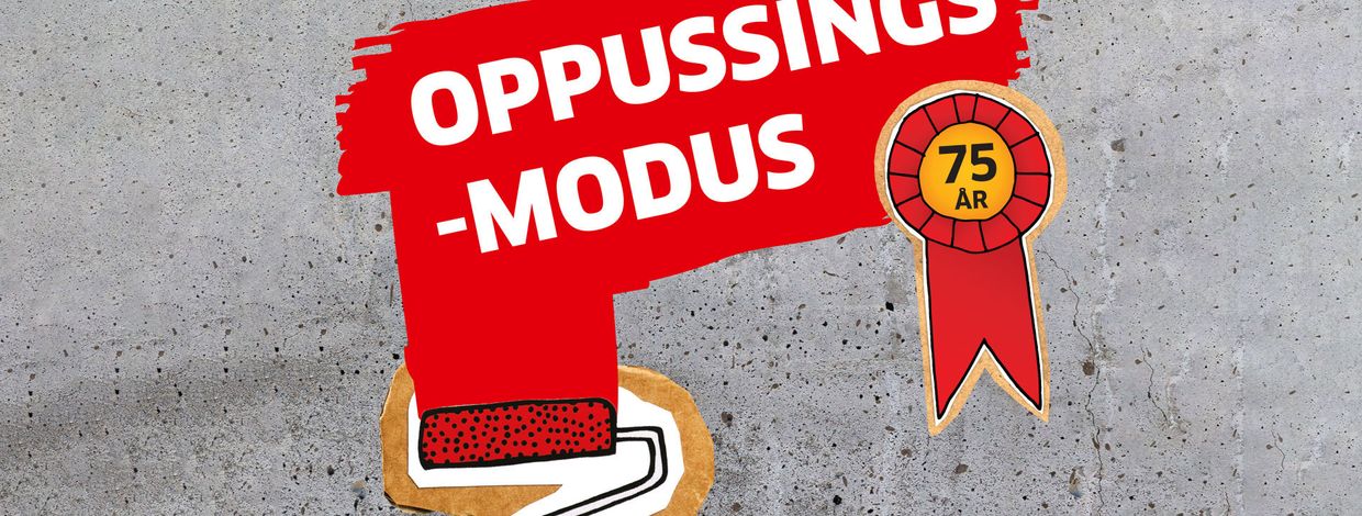 Oppussingsmodus er en jubileumspodcast fra Bate