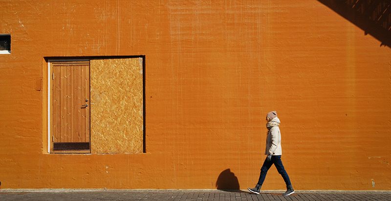 Takstteam Bate medlemsfordel menneske som går