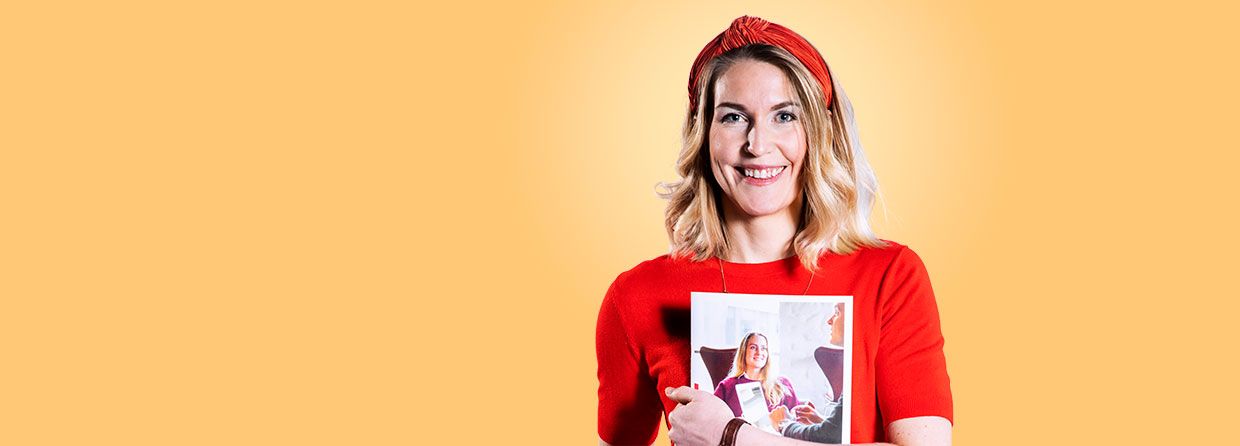 Tone Goa i Bates kundesenter