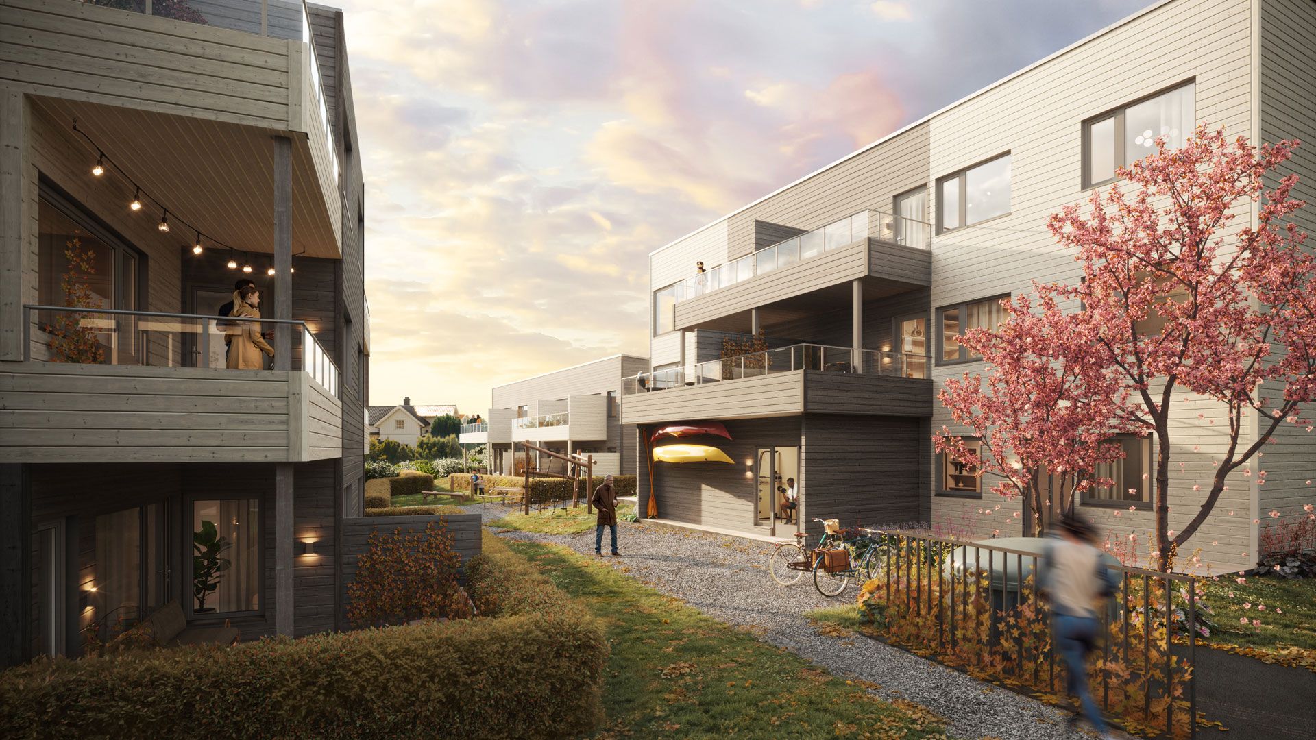 Leiligheter i tredje byggetrinn i Strandhagen Horten