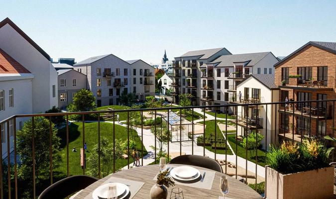 Støperiet Øst - 95 nye Bate-leiligheter i Østre bydel