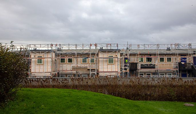 Fasaderehabilitering i Bråtet borettslag