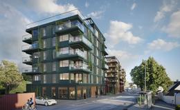 Bygg A i Vabua park ligger lengst opp i Østerveien