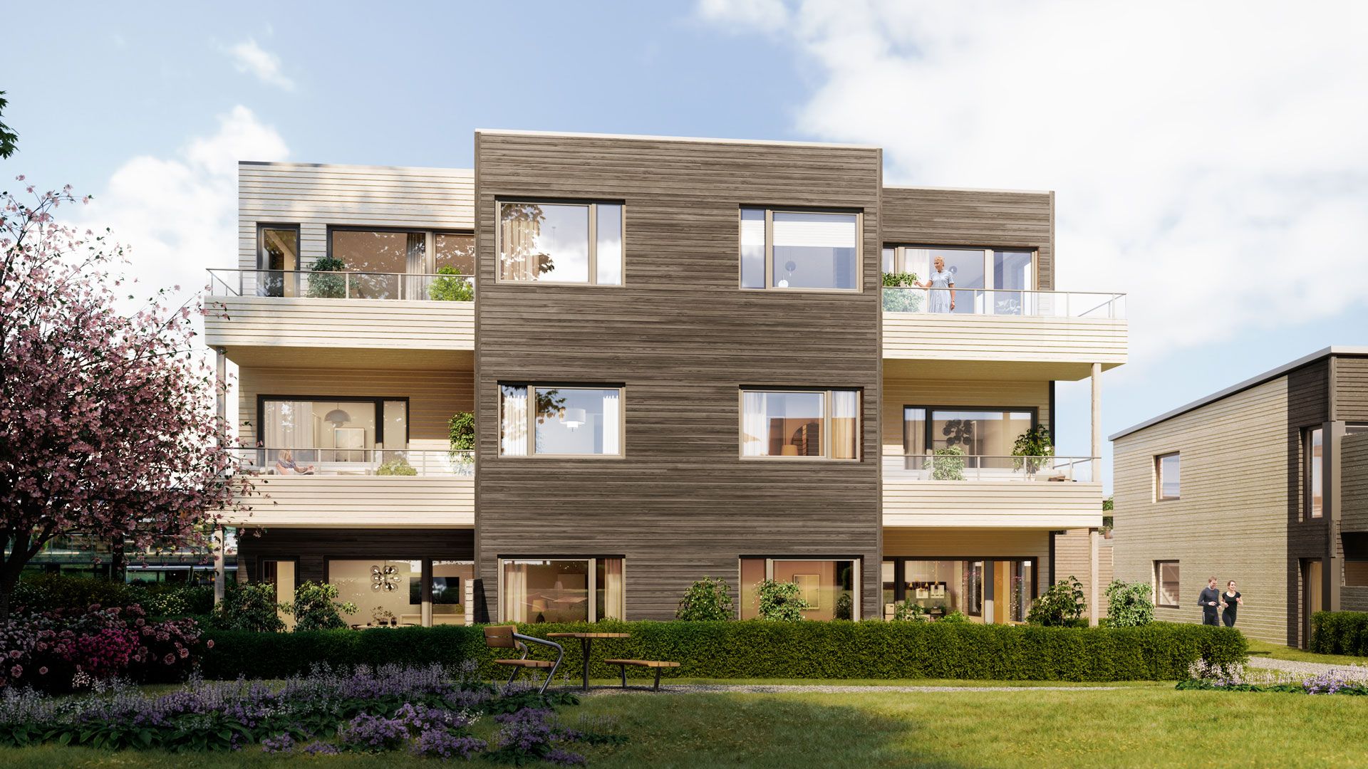 Leiligheter i siste byggetrinn i Strandhagen Horten