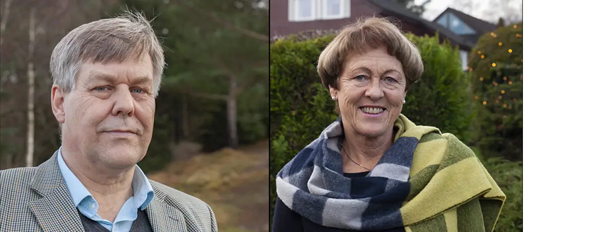 Rolf Olavesen og Berit Aasland