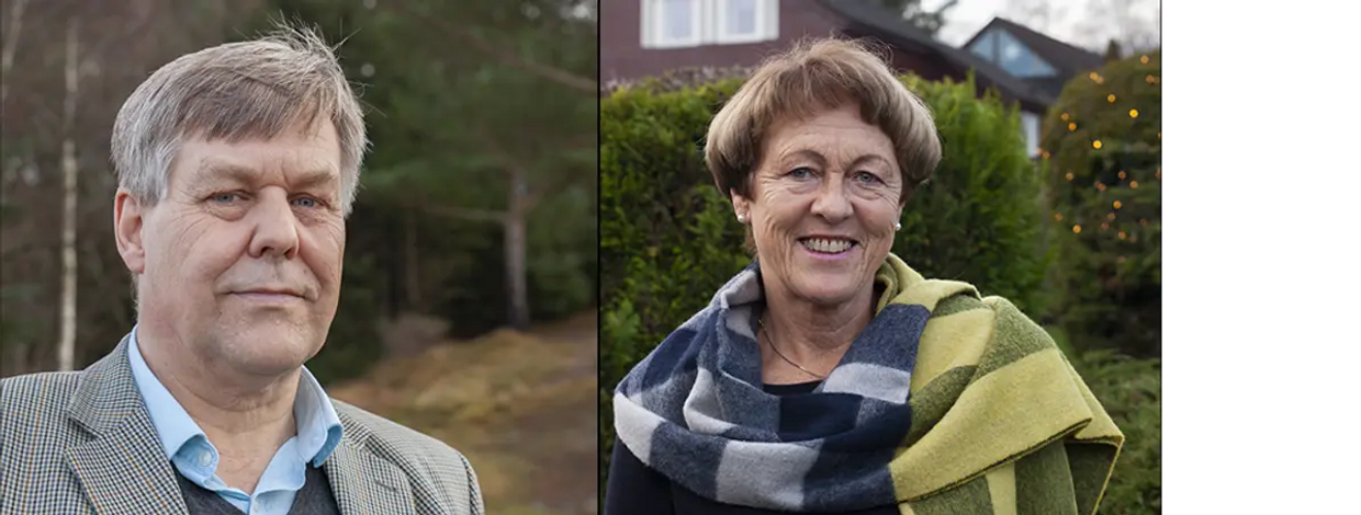 Rolf Olavesen og Berit Aasland