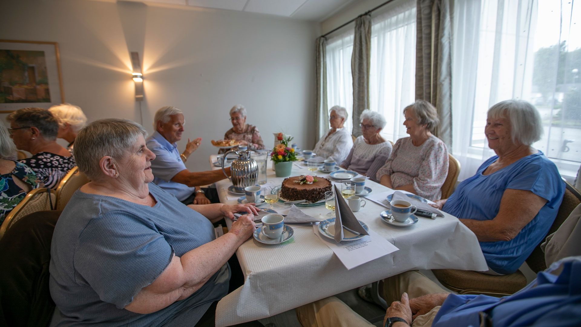 Feststemt forsamling i Borettslaget Limberget