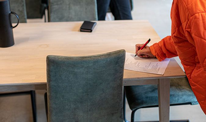 Oppmøtelisten i Eplestien borettslag