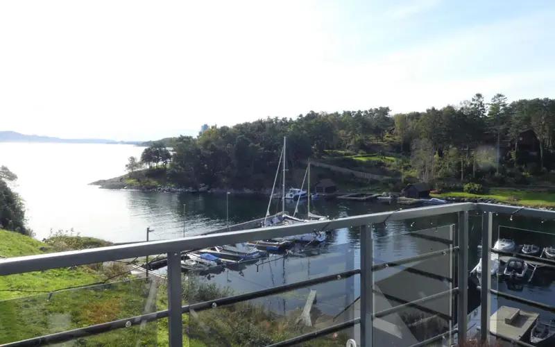 Utsikt fra ramsvig omsorgsbolig