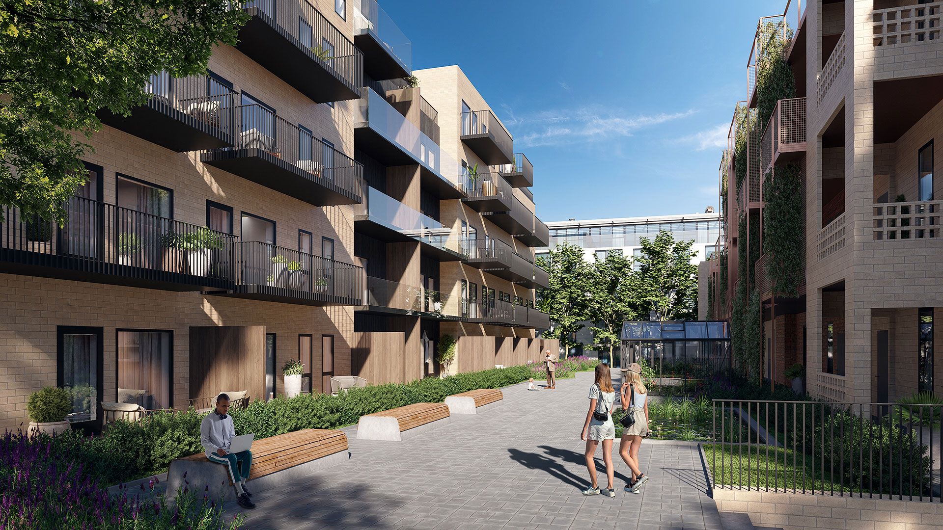 Bakhage i Langgata Pluss