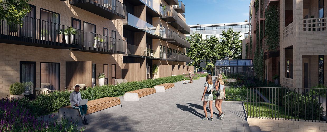 Bakhage i Langgata Pluss