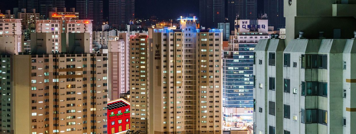 Skyline med Bate-hus