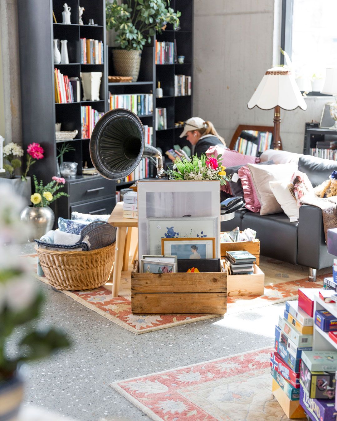 Litt av utvalget hos Fretex Hillevåg