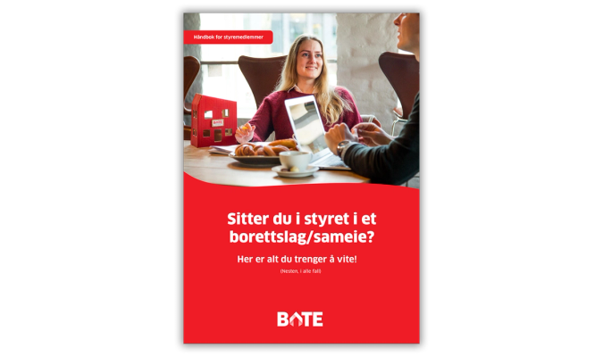 Forsiden av styrebrosjyren