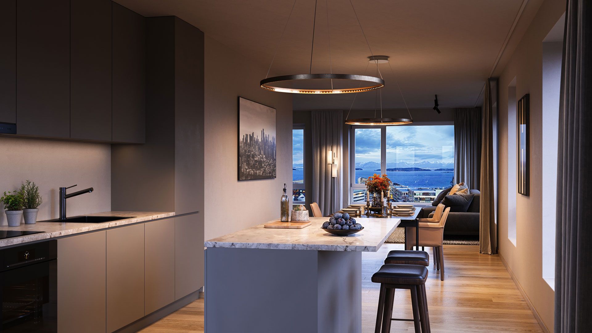 Leilighet i Fargehusene trinn 2