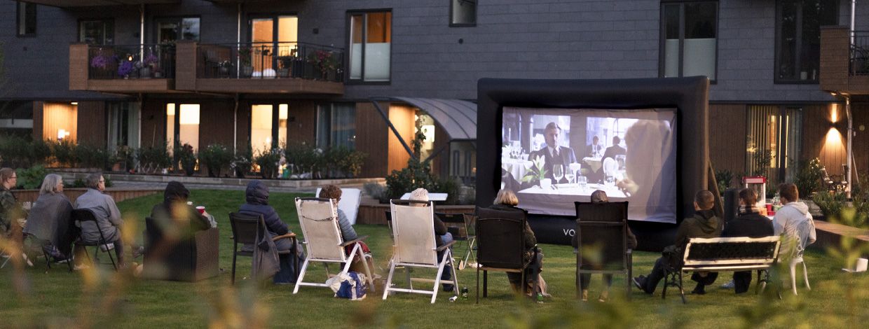 utekino i borettslag