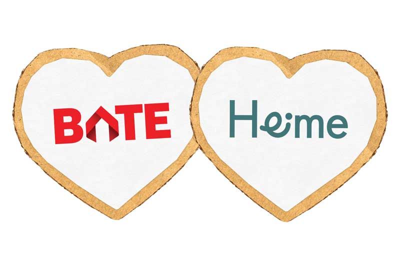 Heime og Bate samarbeider