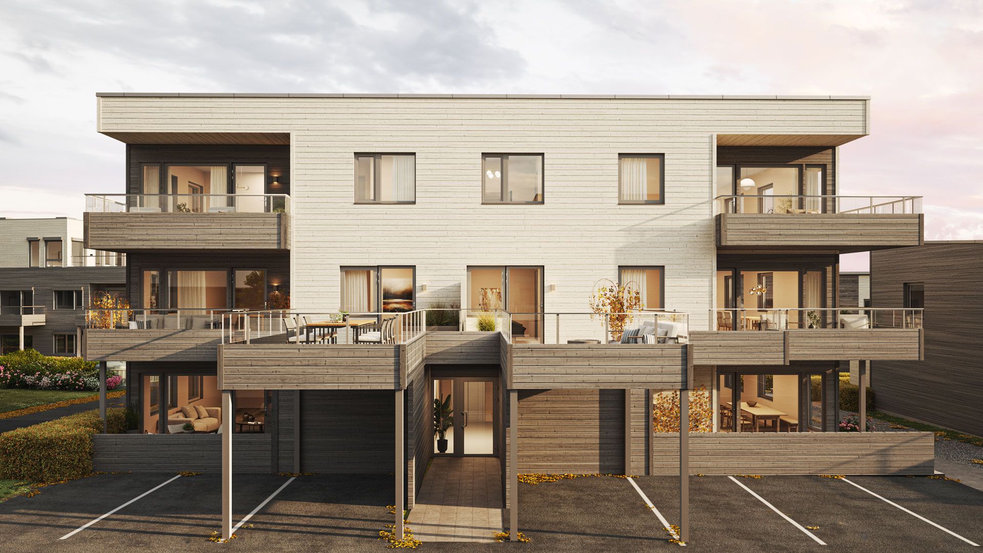 Leiligheter i tredje byggetrinn i Strandhagen Horten