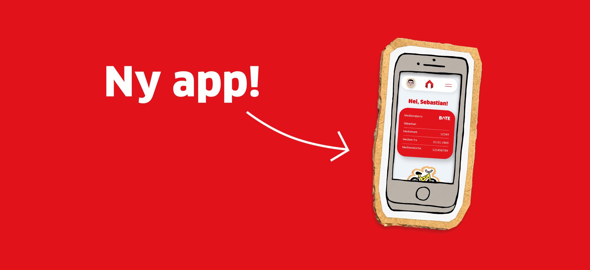 Bate lanserer ny medlemsapp 2022