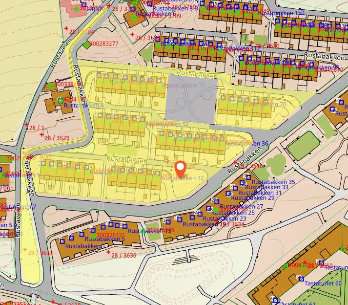 Kat over Rustabakken borettslag