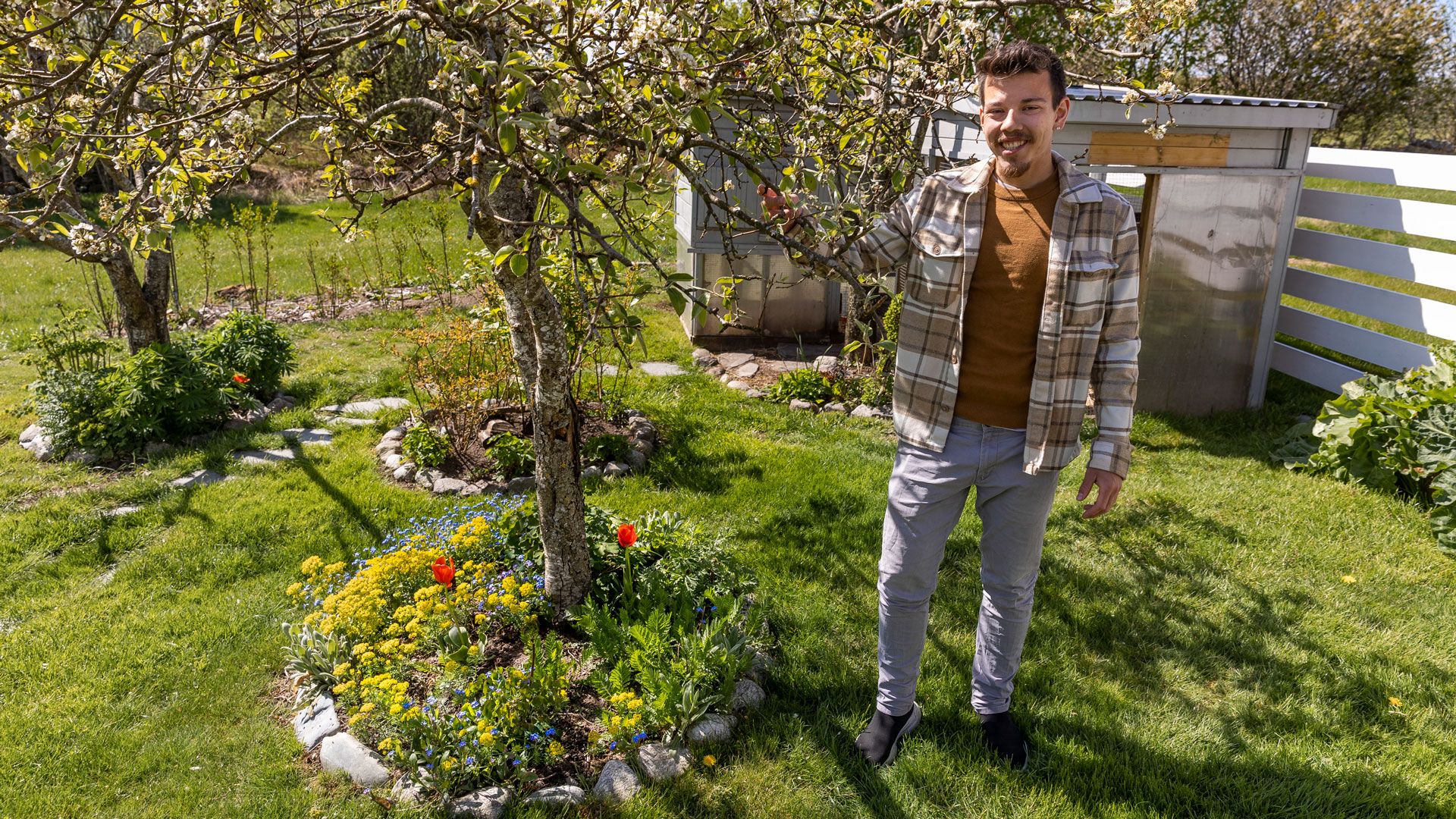 Dennis Asbjørnsen viser fransk samplanting