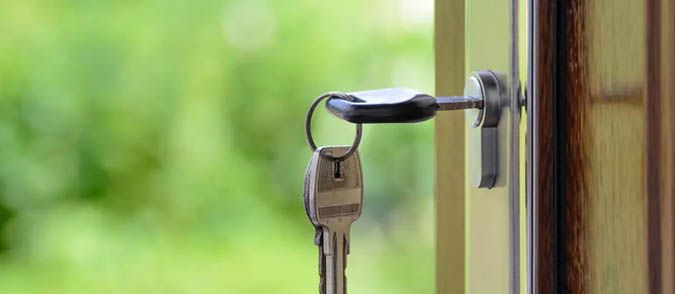 Nøkkel i dør