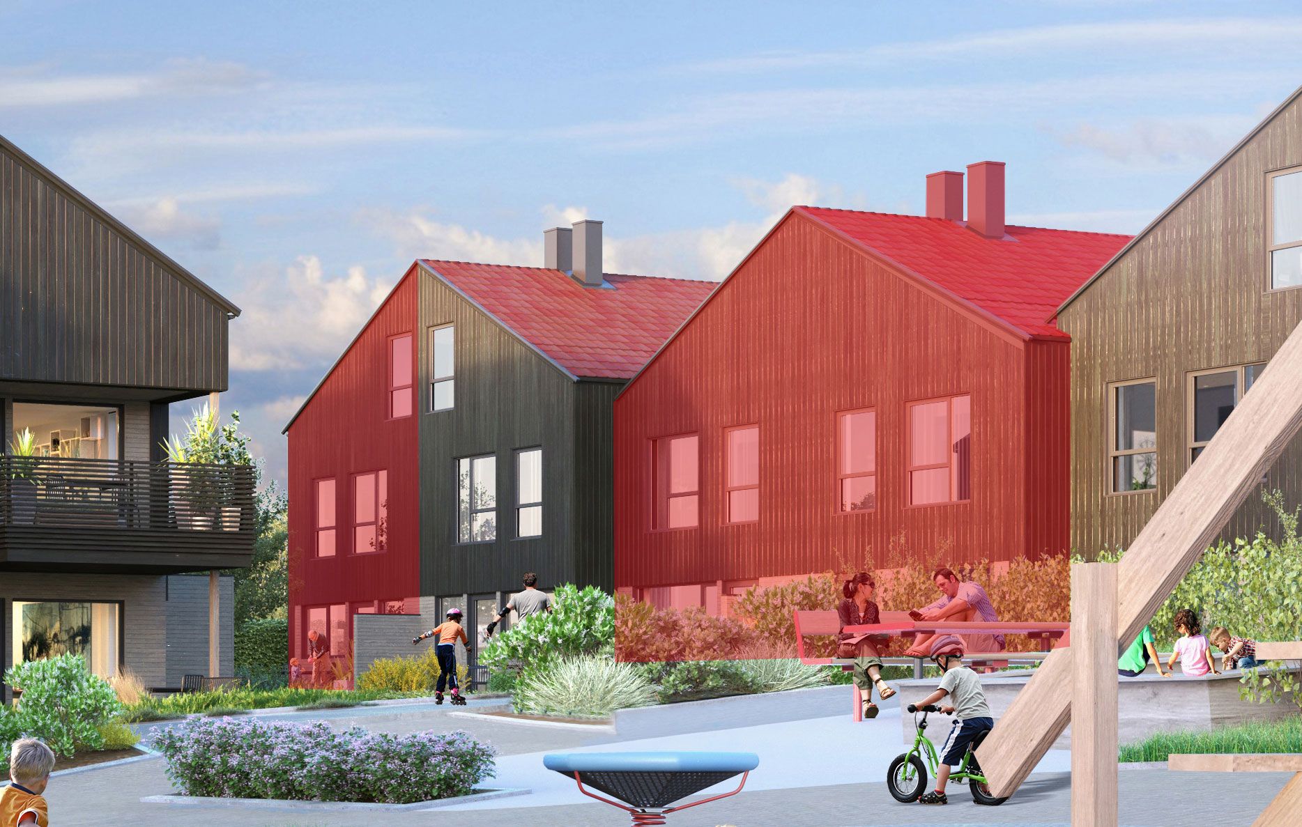 Ledige boliger i delfelt B2 på Frøylandsstien