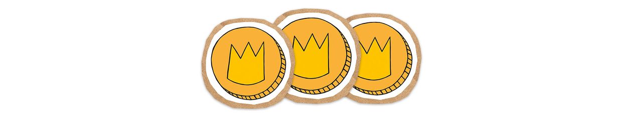 Illustrasjon av mynt