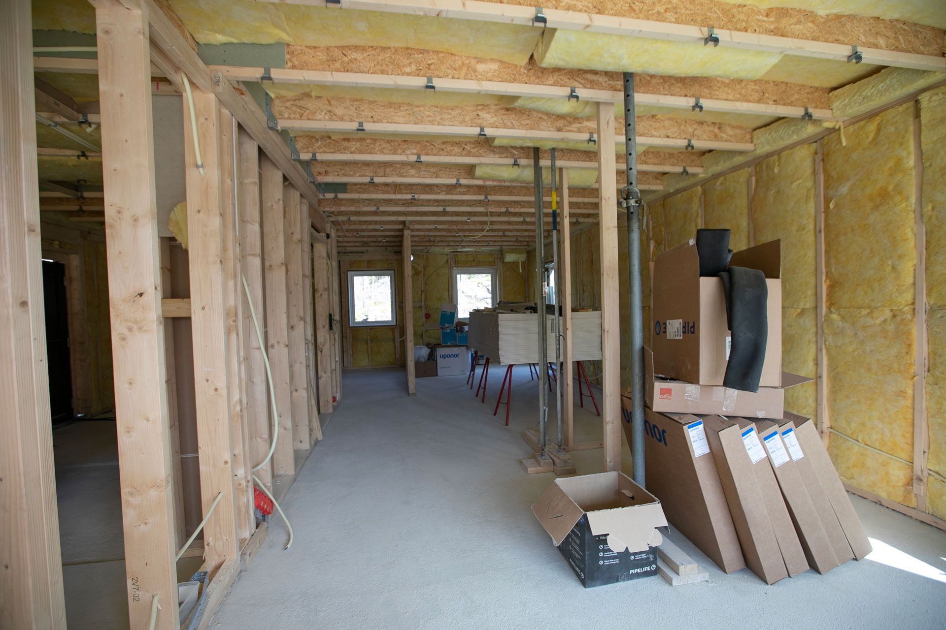 Leilighet under byggingen