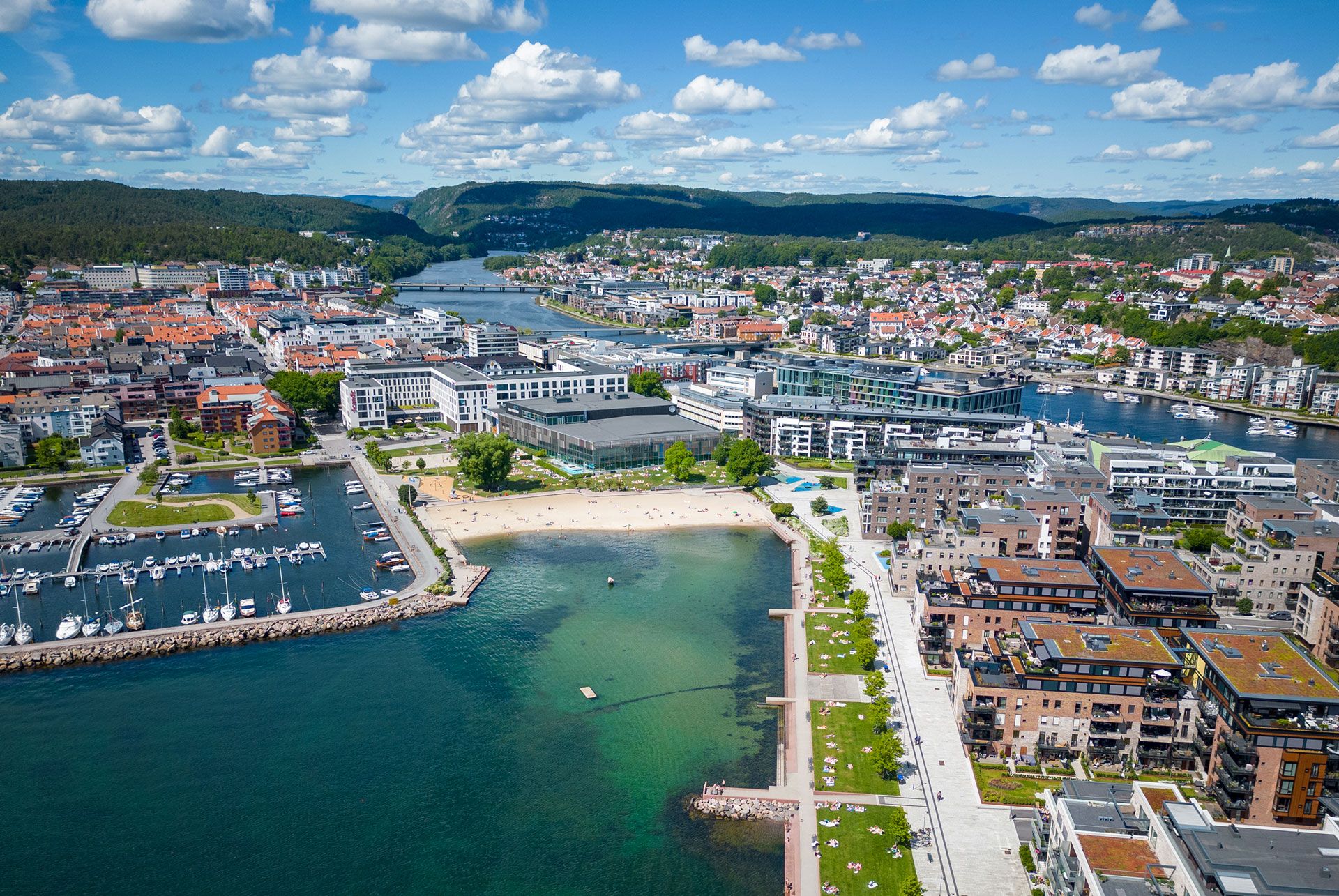 Bystranda i Kristiansand