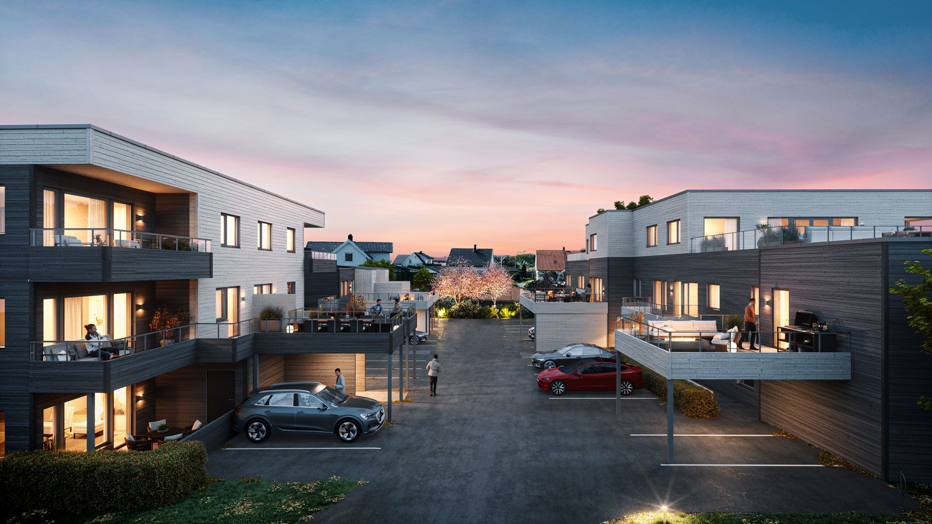 Leiligheter i tredje byggetrinn i Strandhagen Horten