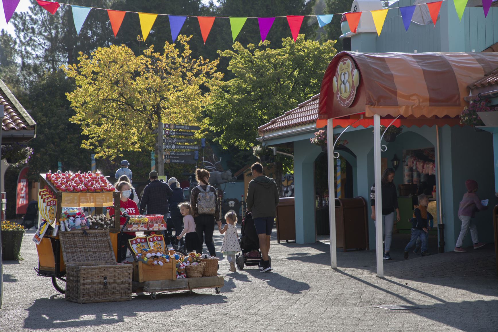 bod med bamser i kongeparken