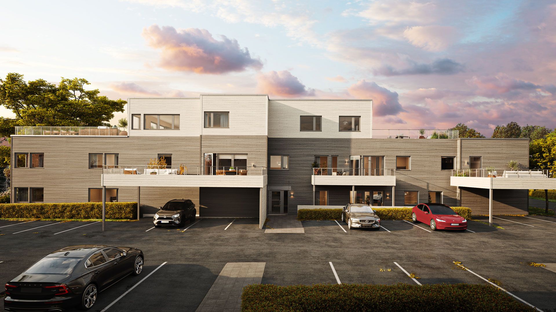 Leiligheter i tredje byggetrinn i Strandhagen Horten