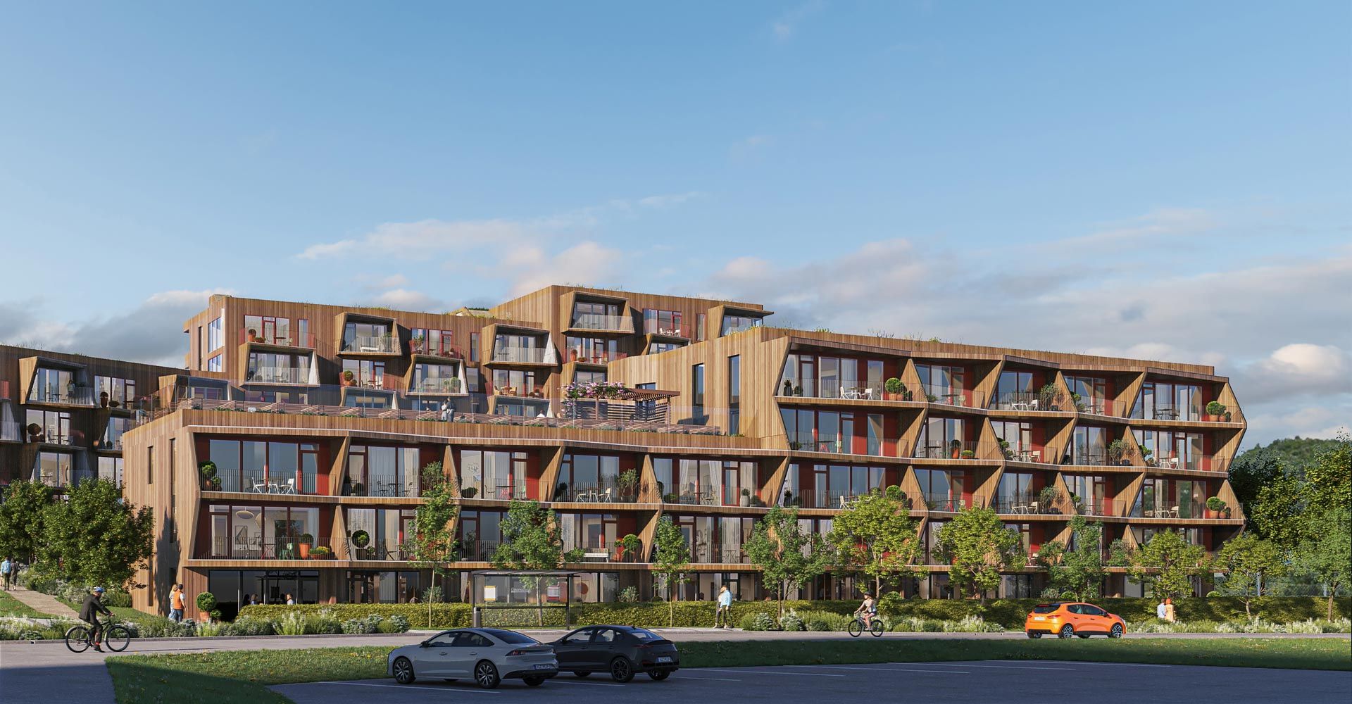 Fabel Forus sett fra gateplan