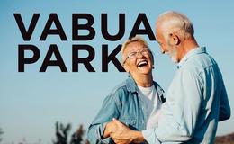 Dansende par ved Vabua park