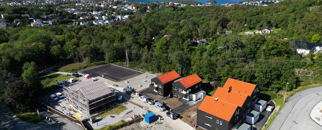 Det nye nabolaget Frøylandsstien på Hommersåk