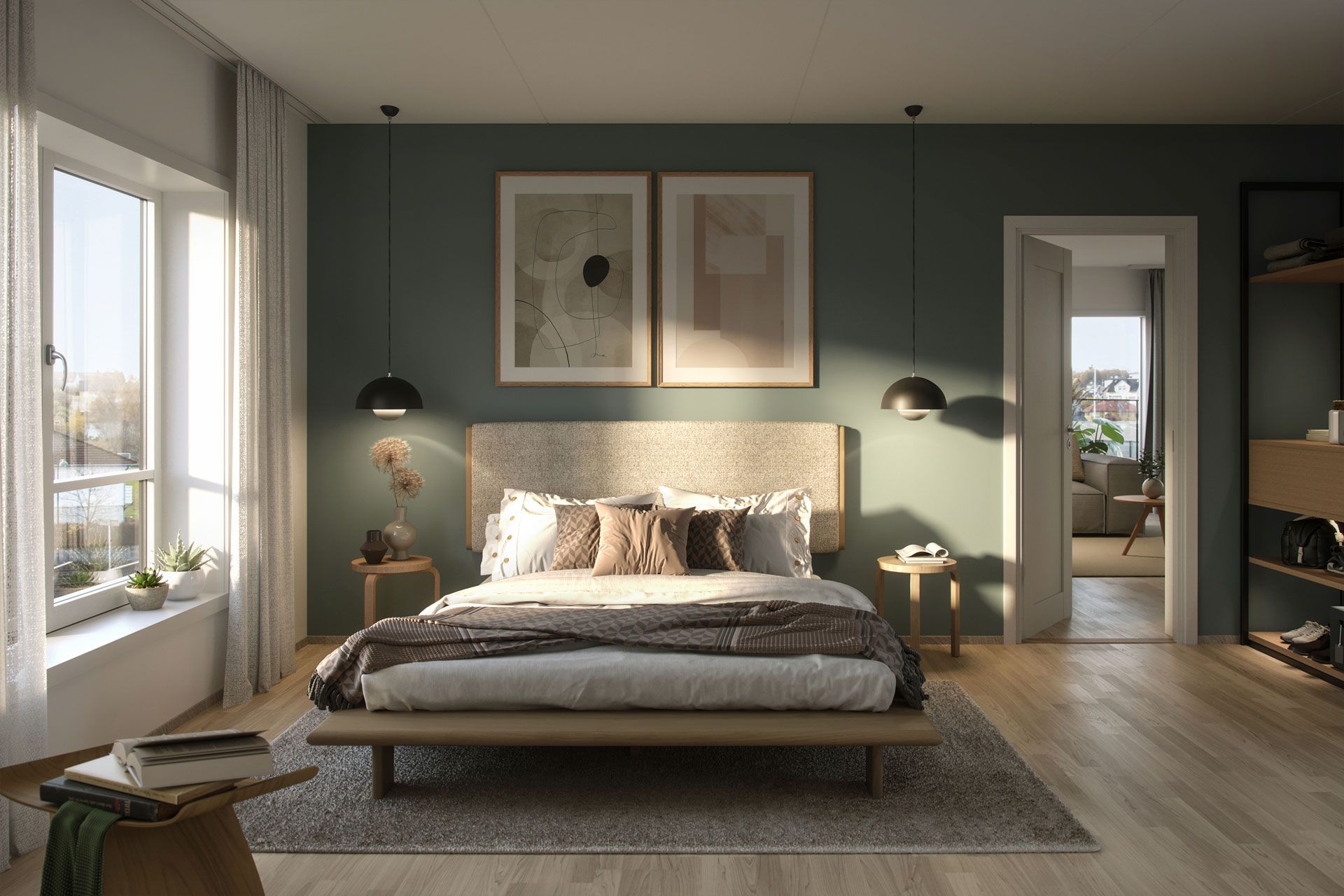 Soverom i Byfjordparken