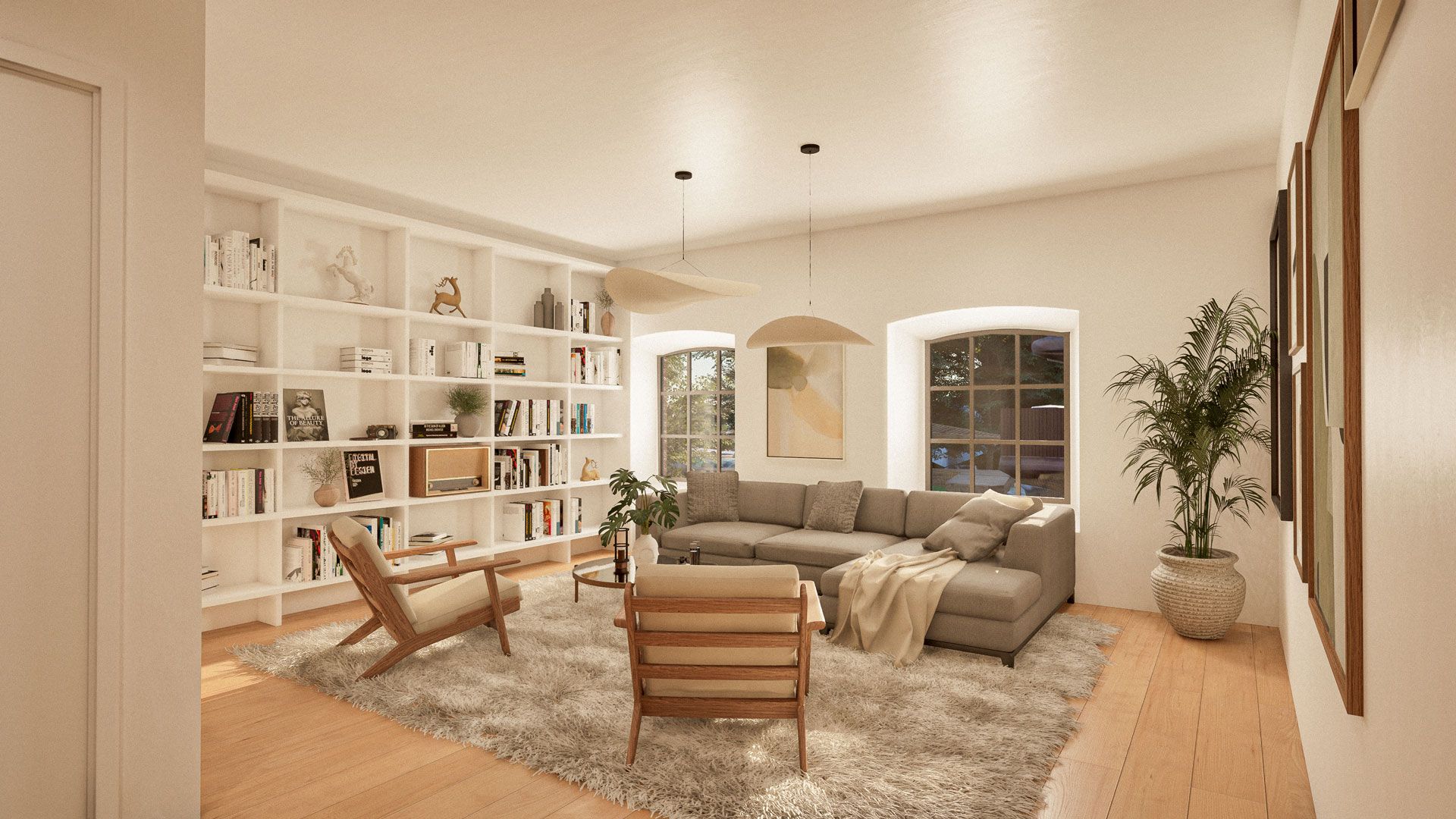 Stue i første etasje i bybolig 111