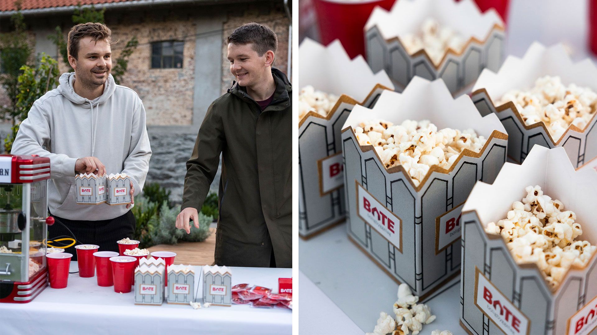 Vetle Bringsjord, Kristian Aksland og popcorn