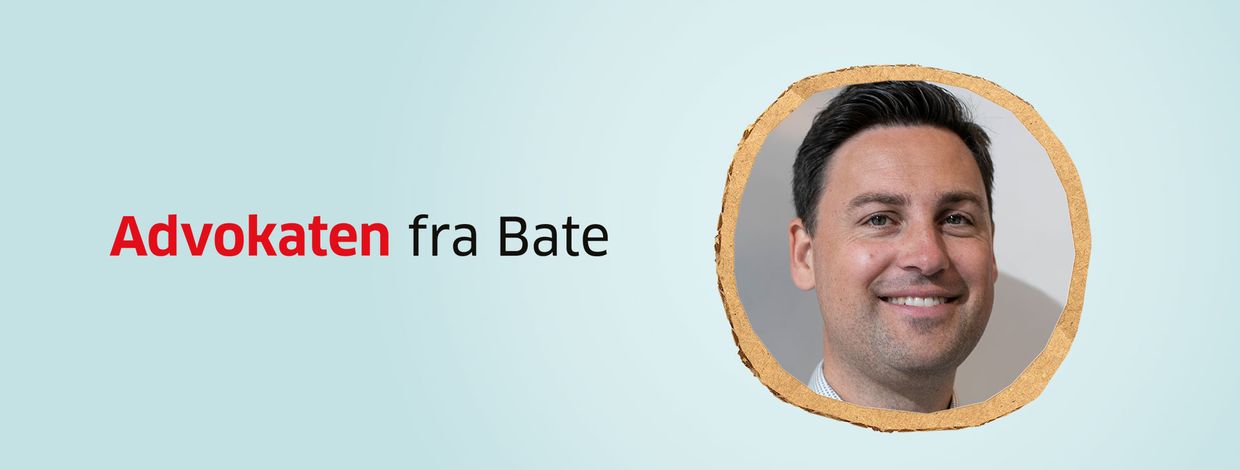 Anders Lea, advokat hos Bate