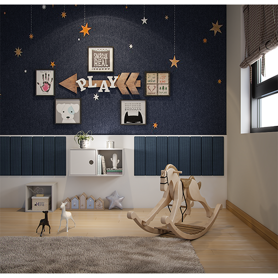 gyngehest i barnerom