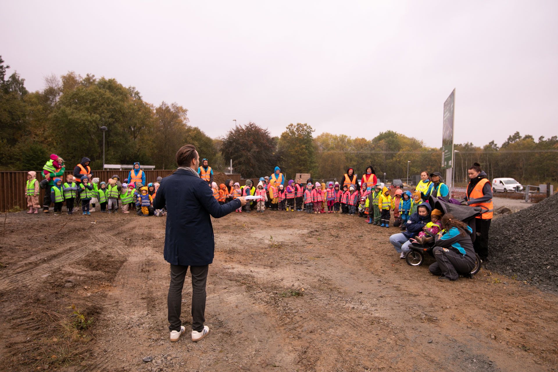 Første spadestikk for Bates boligprosjekt Frøylandsstien 