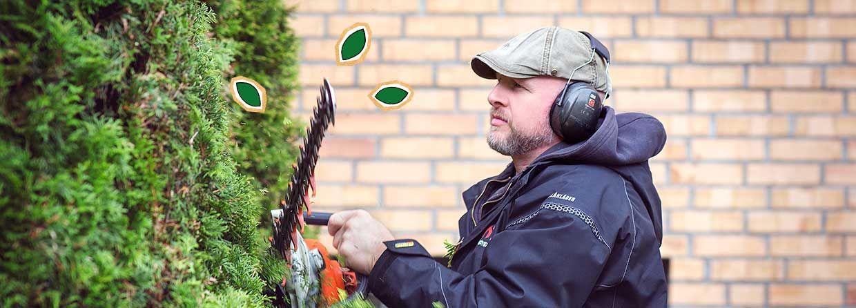 Gartner Dom Hocken fra Bate trimmer tjuahekk