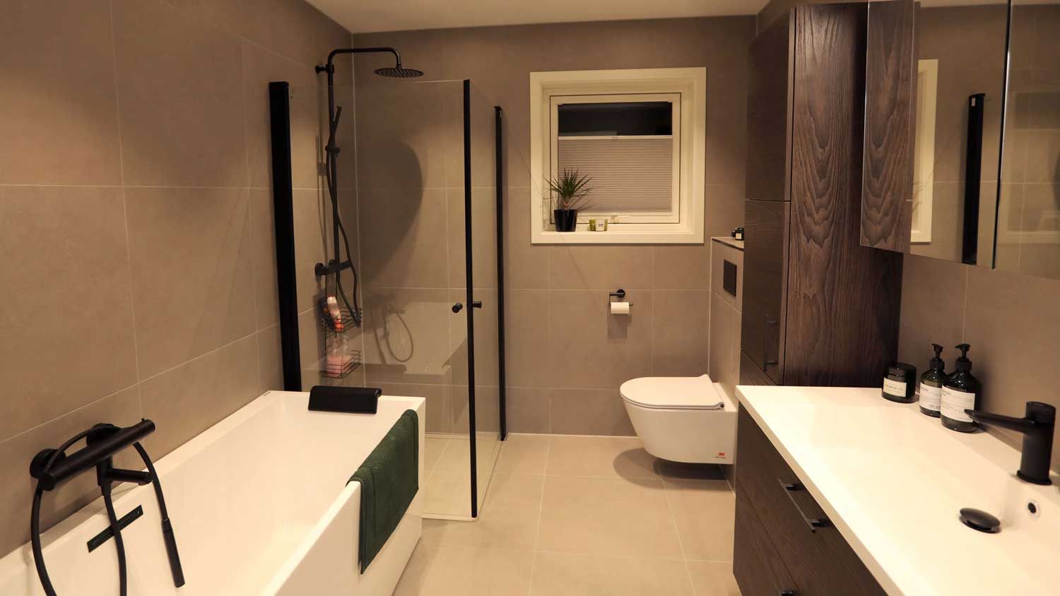 Baderom i huset på soma