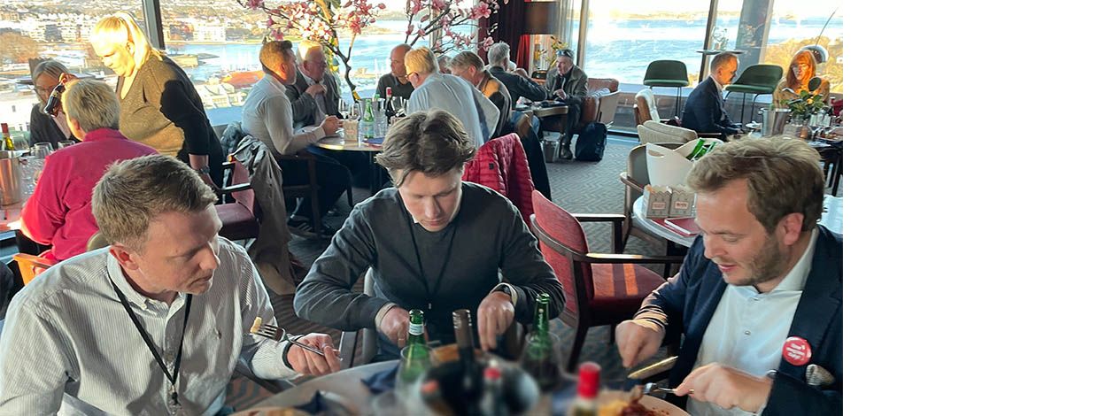 Deltagere på Bate og DNB sin inspirasjonskveld for styremedlemmer i Kristiansand