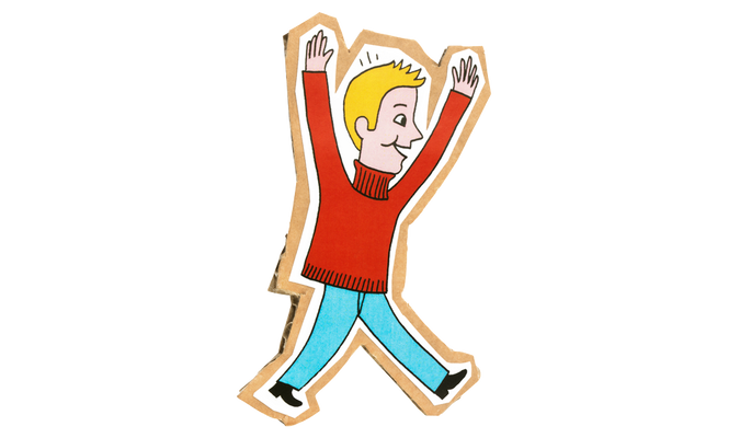 pappfigur_jublende gutt