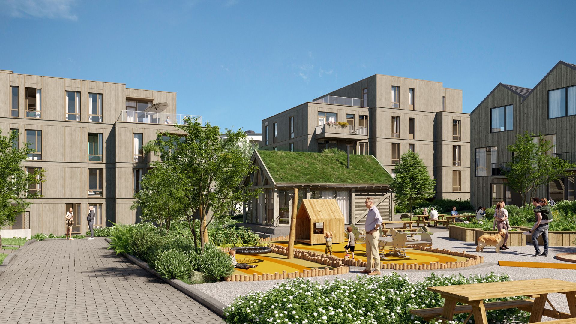 Lekeplass i Jåtunbakken