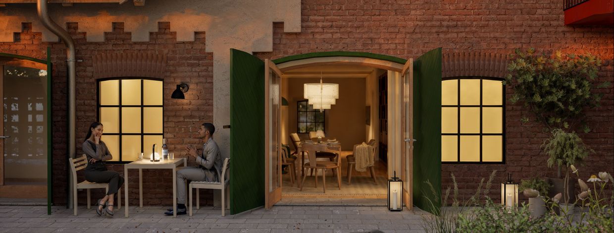 Illustrasjon av Køhlerlåven på Hillevåg