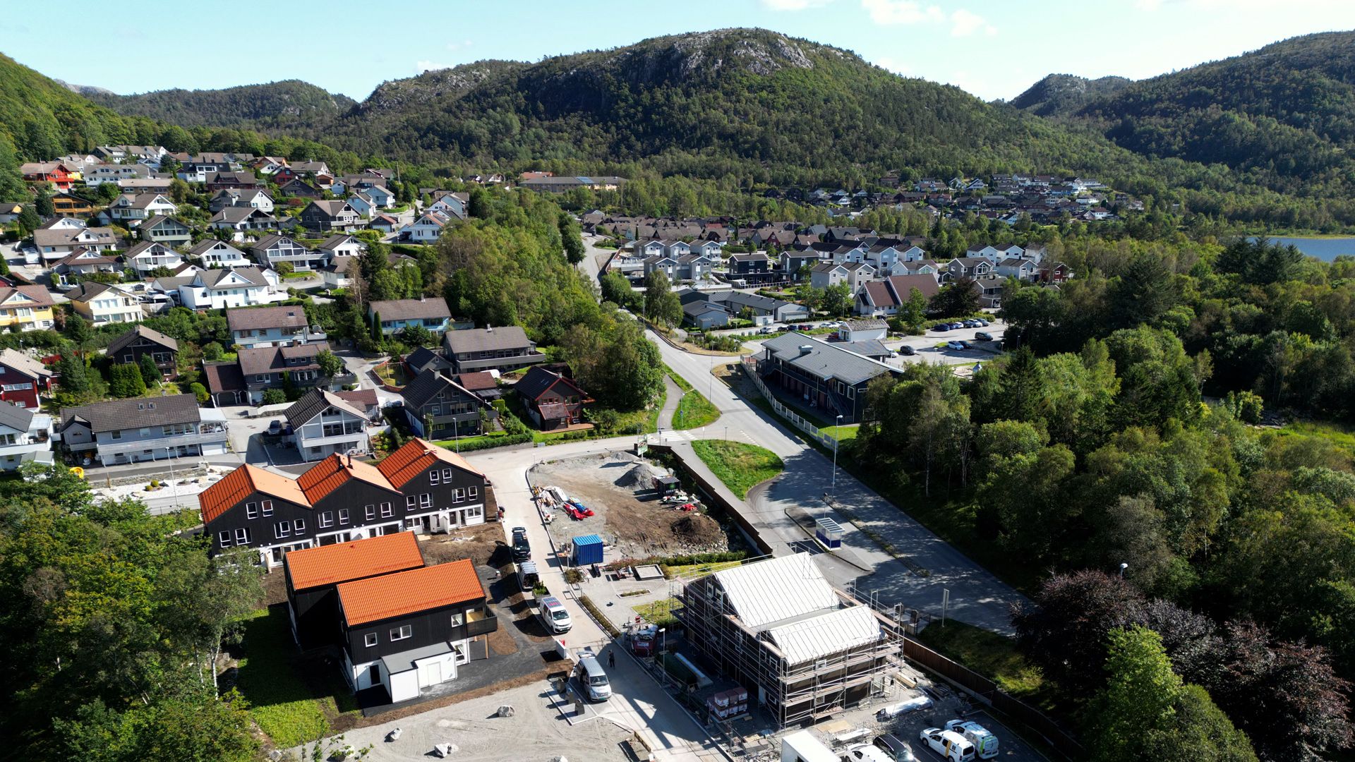 Boligfeltet Frøylandsstien på Hommersåk.