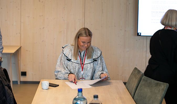 Møteleder Marion Honerud